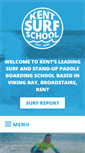 Mobile Screenshot of kentsurfschool.co.uk